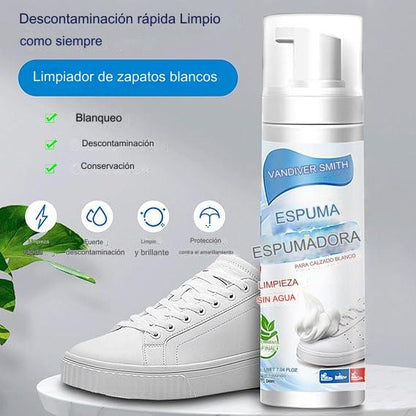 Limpiador de espuma para zapatos