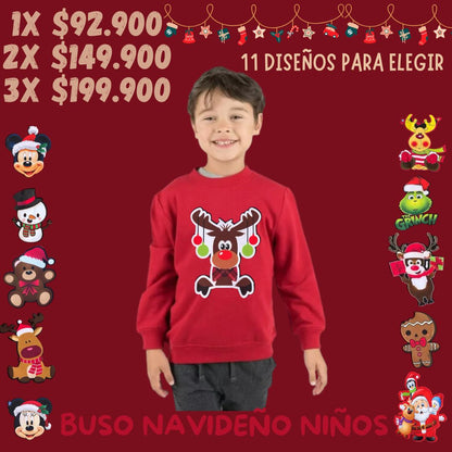 Buzo Navideño Niños