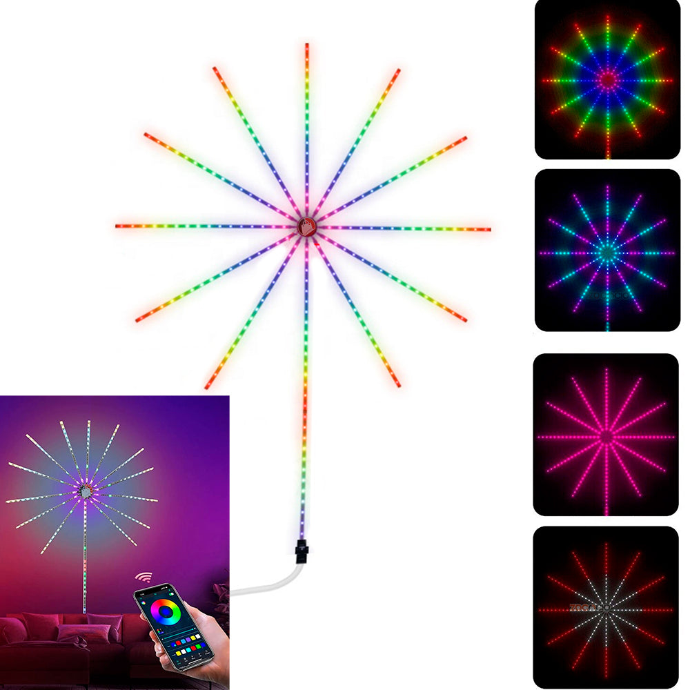 Rainbow Fireworks LED (Fuegos Artificiales Luces )