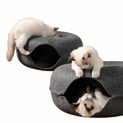 Feline Donut Bed (Cama dona Gatos )