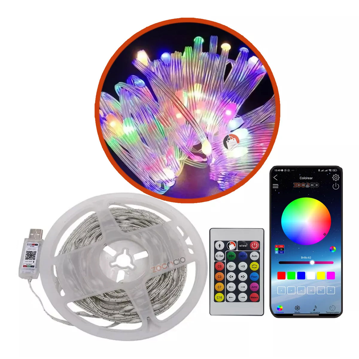 MoodFlex LED Lights ( Luces Inteligentes Flexibles )