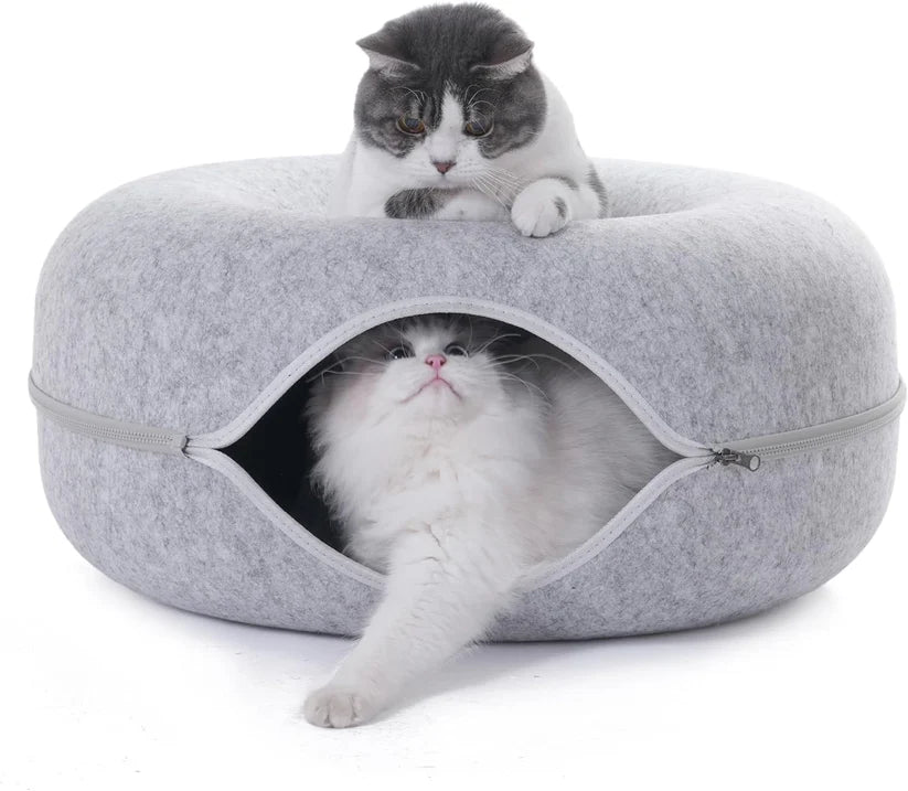 Feline Donut Bed (Cama dona Gatos )