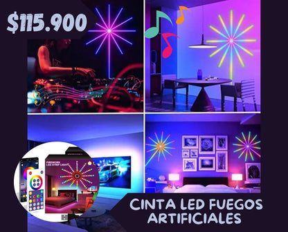 Rainbow Fireworks LED (Fuegos Artificiales Luces )