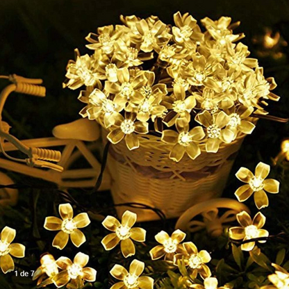 Garden Glow Garland (Luces Flores 5mtrs )