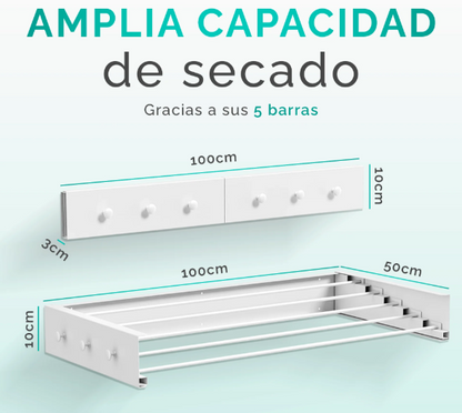 Tendedero para Ropa Plegable