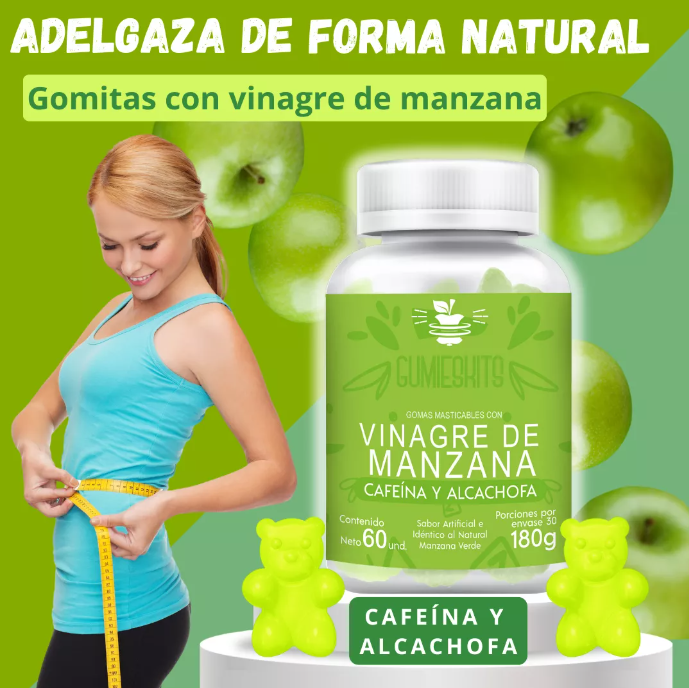 Gomitas Vinagre de Manzana x60