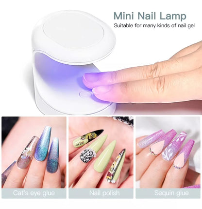 Compact Nail Dryer Lamp