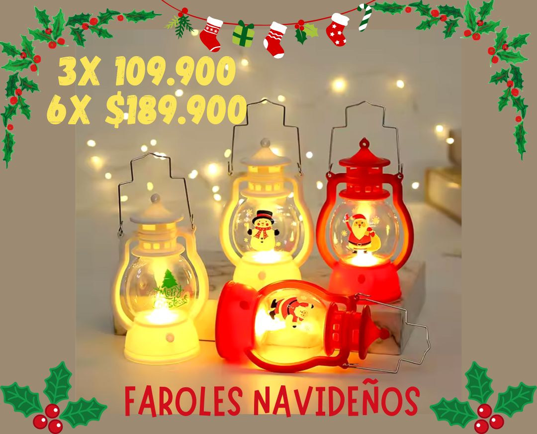 Faroles Navideños