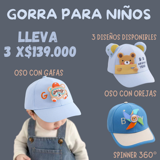 Gorra Para Niños