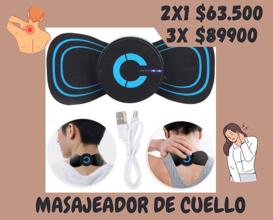 MASAJEADOR CUELLO 2X1