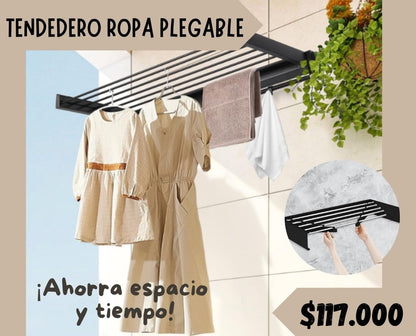 Tendedero para Ropa Plegable