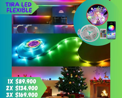 MoodFlex LED Lights ( Luces Inteligentes Flexibles )