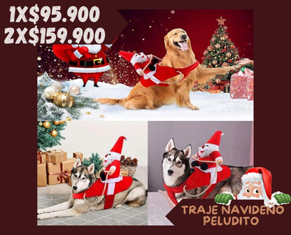 Traje Navideño Peludito