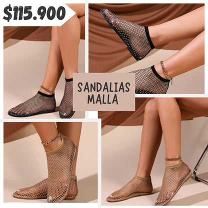 Sandalias Malla